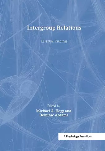 Intergroup Relations cover