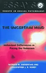 The Uncertain Mind cover