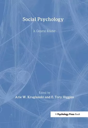 Social Psychology cover