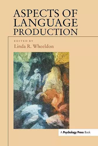 Aspects of Language Production cover