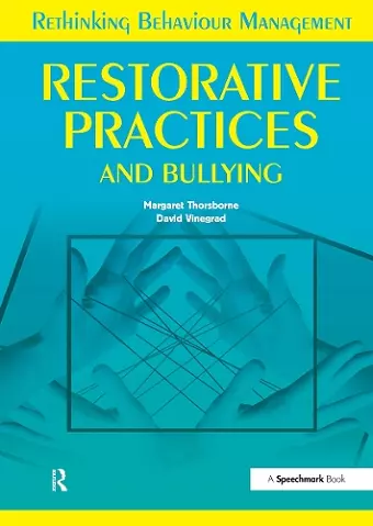 Restorative Practices and Bullying cover