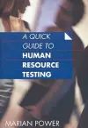 Quick Guide to Human Resource Testing cover