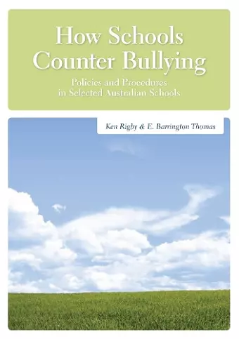 How Schools Counter Bullying cover