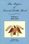 The Papers of David Settle Reid, Volume 1 cover