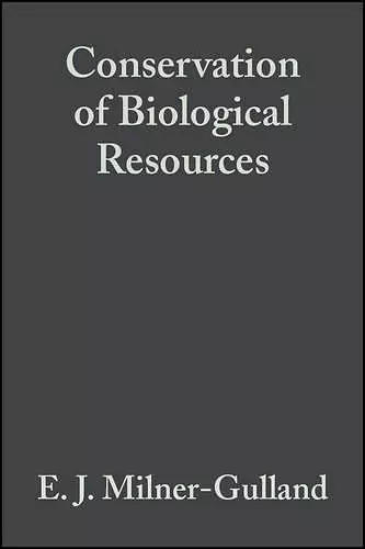 Conservation of Biological Resources cover