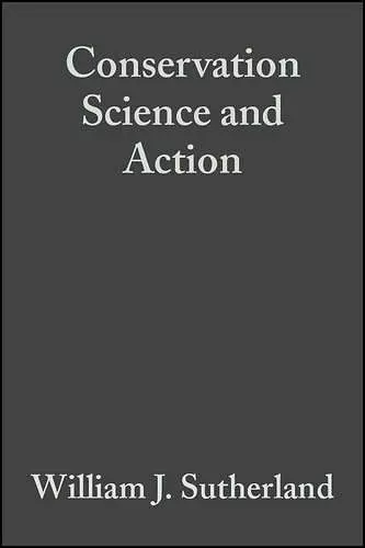 Conservation Science and Action cover