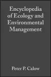 Encyclopedia of Ecology and Environmental Management cover