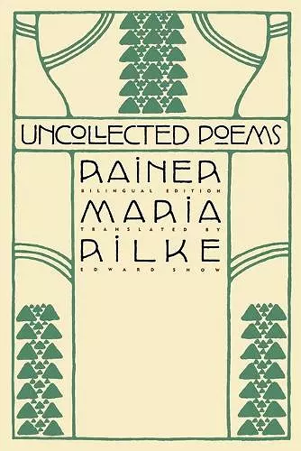 Uncollected Poems cover