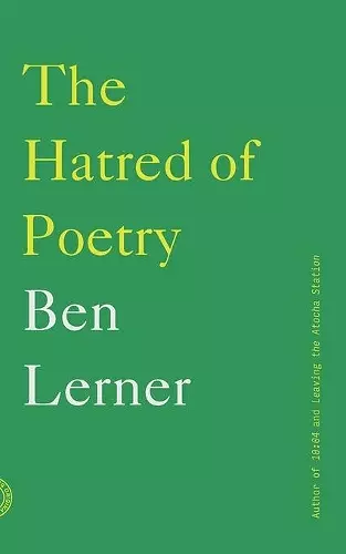 The Hatred of Poetry cover