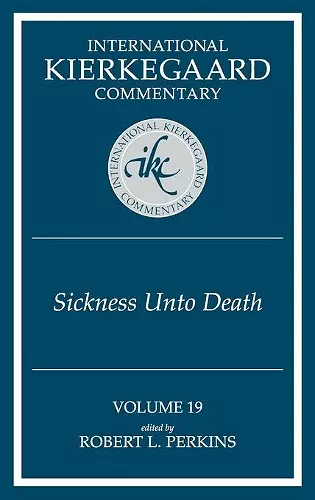 "Sickness Unto Death" cover