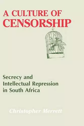 Culture of Censorship cover