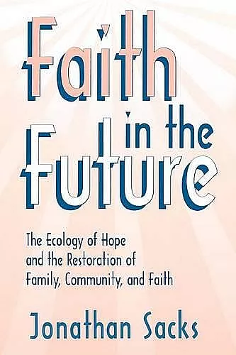 Faith in the Future cover
