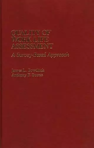 Quality of Work Life Assessment cover