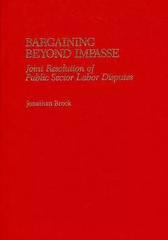 Bargaining Beyond Impasse cover