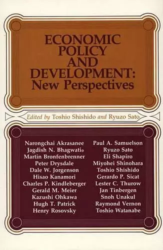 Economic Policy and Development cover