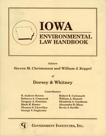 Iowa Environmental Law Handbook cover