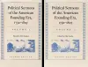 Political Sermons of the American Founding Era, 1730-1805 cover