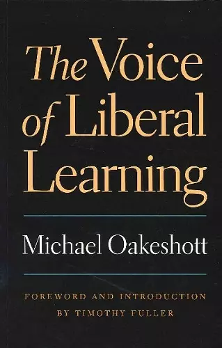 Voice of Liberal Learning cover