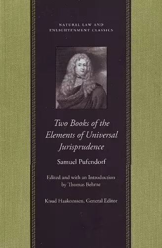 Two Books of the Elements of Universal Jurisprudence cover