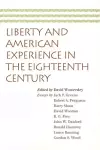 Liberty & American Experience in the Eighteenth Century cover