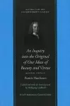 Inquiry into the Original of Our Ideas of Beauty & Virtue cover