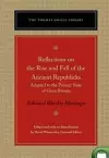 Reflections on the Rise and Fall of the Ancient Republics cover