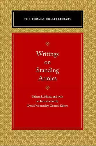 Writings on Standing Armies cover