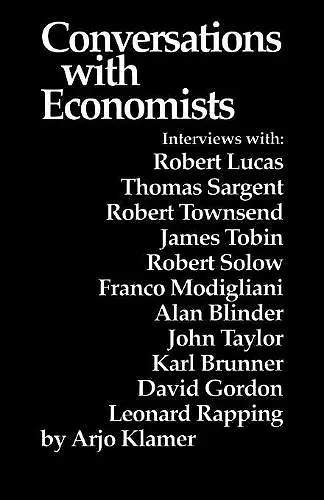 Conversations With Economists cover