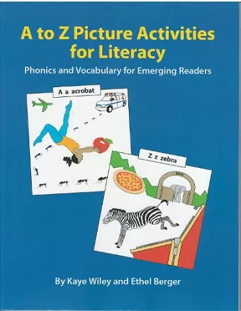 A to Z Picture Activities for Literacy cover