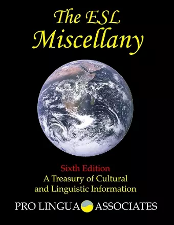 The ESL Miscellany cover