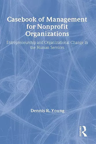 Casebook Management For Non-Profit Organizations: Enterpreneurship & Occup cover