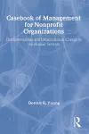 Casebook Management For Non-Profit Organizations: Enterpreneurship & Occup cover