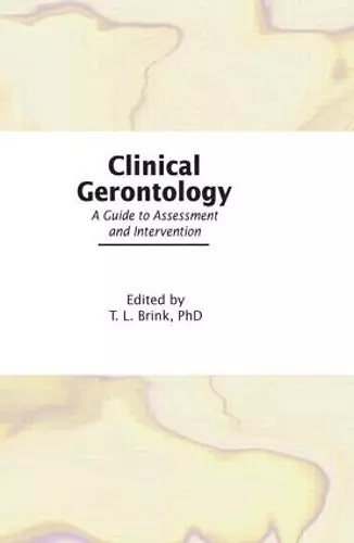 Clinical Gerontology cover