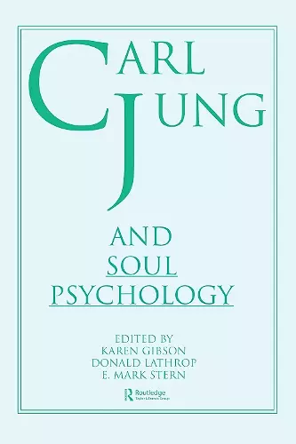 Carl Jung and Soul Psychology cover