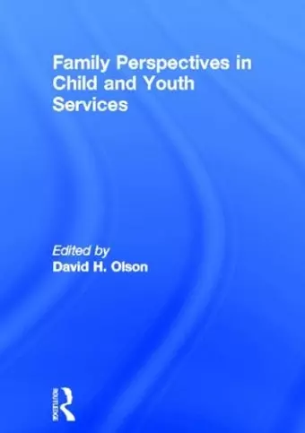 Family Perspectives in Child and Youth Services cover