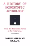 History of Horoscopic Astrology cover