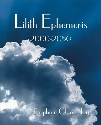 Lilith Ephemeris 2000-2050 cover