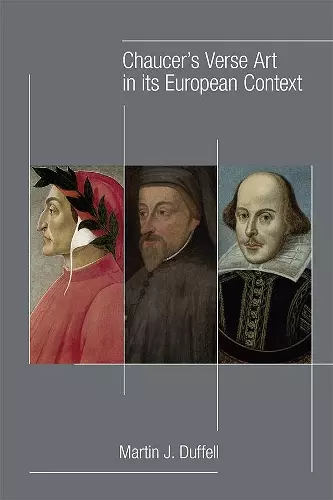 Chaucer`s Verse Art in its European Context cover