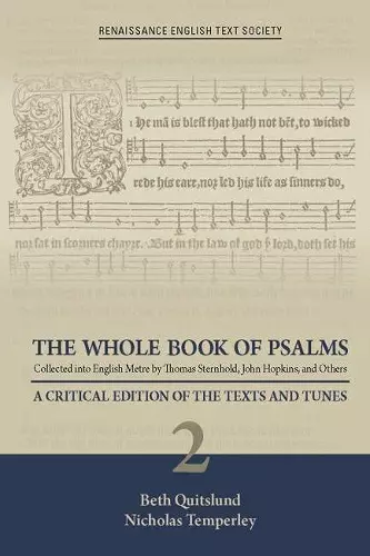 The Whole Book of Psalms Collected into English – A Critical Edition of the Texts and Tunes 2 cover