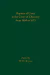 Reports of Cases in the Court of Chancery from 1660 to 1673 cover