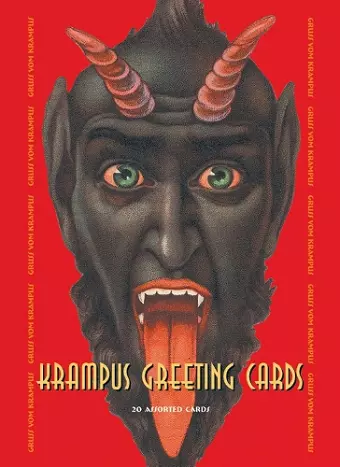 Krampus Greeting Cards cover