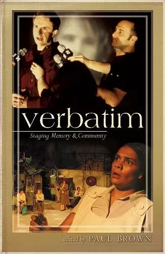 Verbatim cover