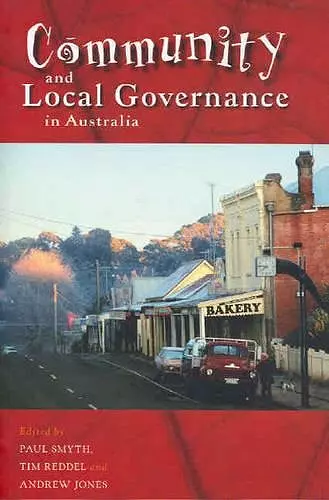 Community and Local Governance in Australia cover