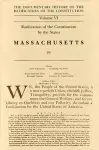 Ratification of the Constitution by the States, Massachusetts cover