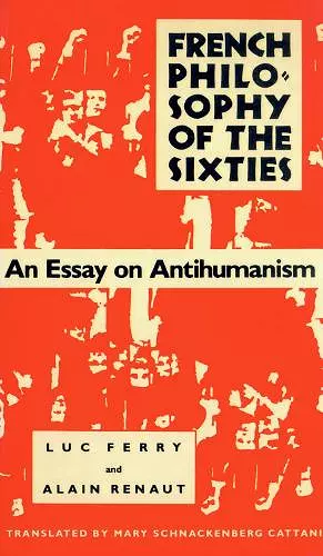 French Philosophy of the Sixties cover