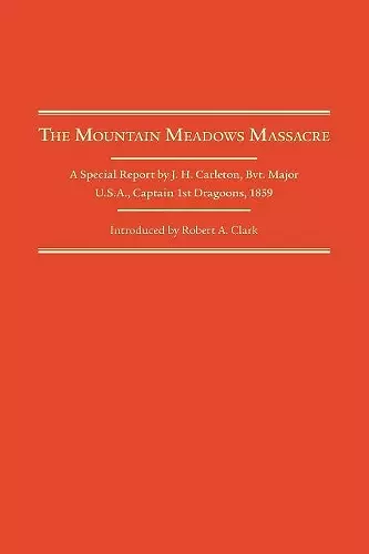 The Mountain Meadows Massacre cover