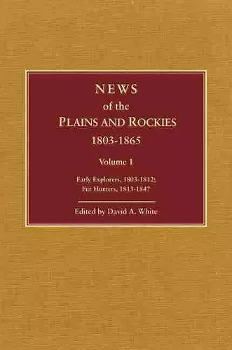 News of the Plains and Rockies cover