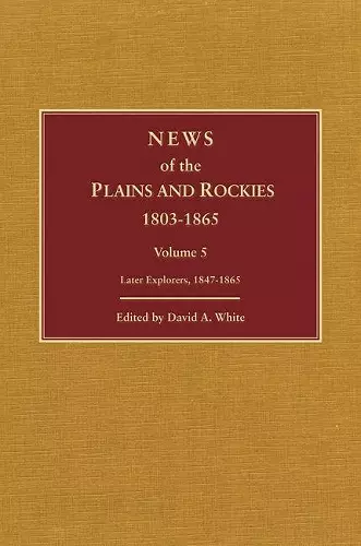 News of the Plains and Rockies cover