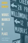 Words Marked by a Place cover