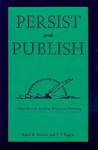 Persist and Publish cover